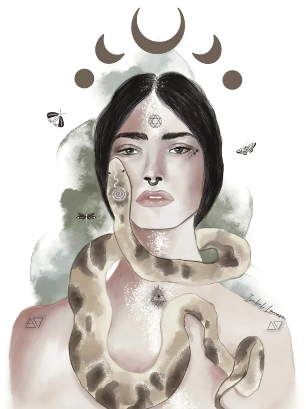 Mujer serpiente